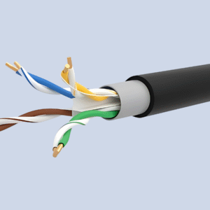Category 6 UTP Antirodent Armoured  Cable