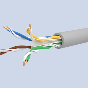 Category 6 UTP 24AWG Cable - FRPVC
