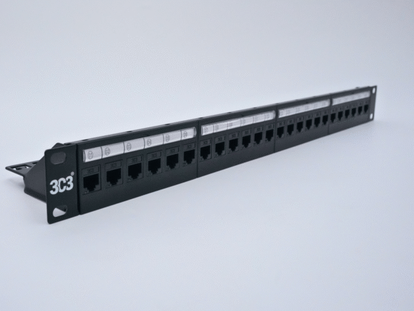 Category 6 Patch panel-Unshielded Loaded 1U
