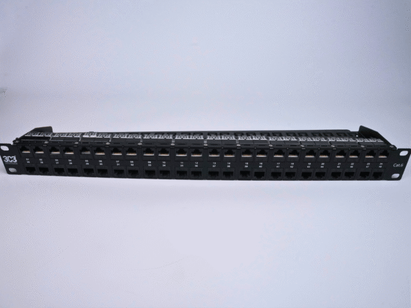 Category 6 Patch panel- Unshielded Loaded  2u