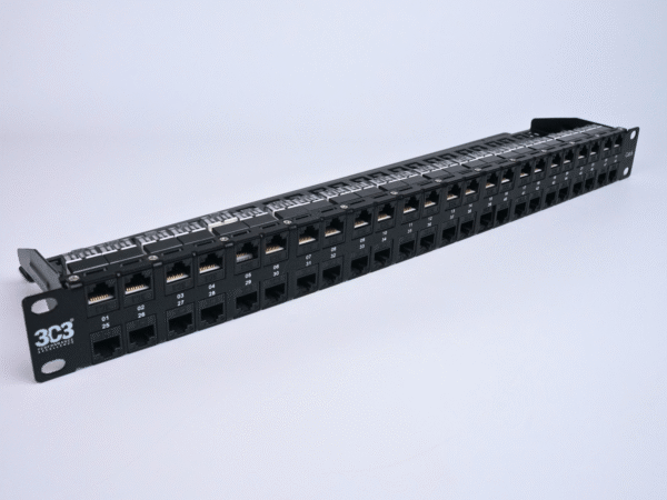 Category 6 Patch panel- Unshielded Loaded  2u - Image 4