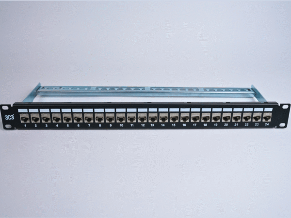 Category 6A Straight shielded  Patch Panel UnLoaded