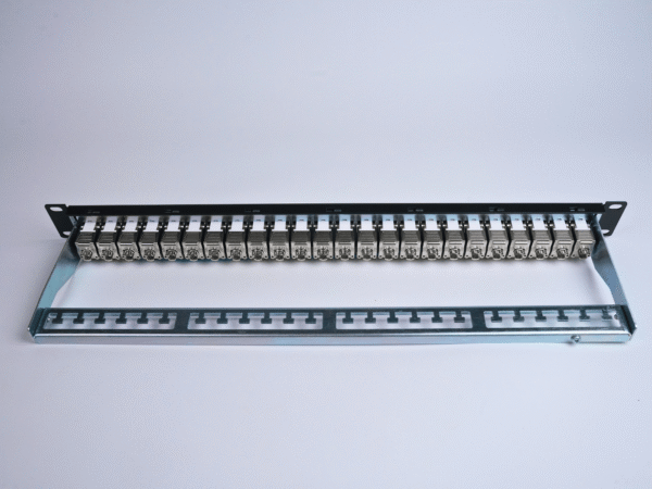 Category 6A Straight shielded  Patch Panel UnLoaded - Image 2