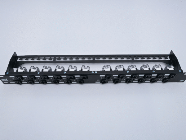 Category 6A Staggered shielded Patch Panel Loaded - Image 2