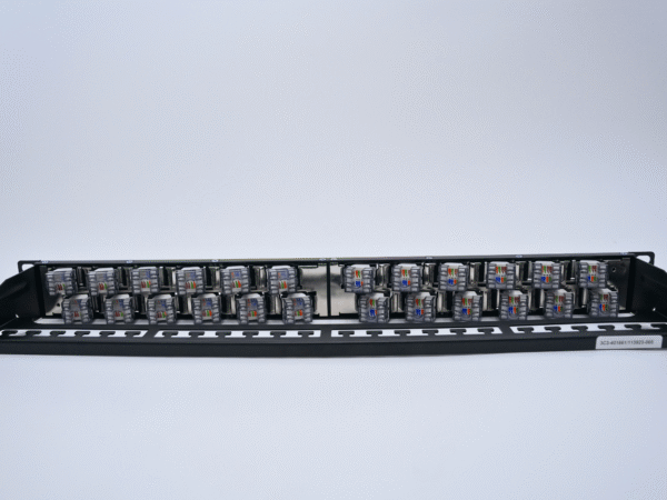 Category 6A Staggered shielded Patch Panel Loaded - Image 4