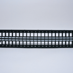 Category  6A 48 port 2U Shielded Patch Panel UnLoaded