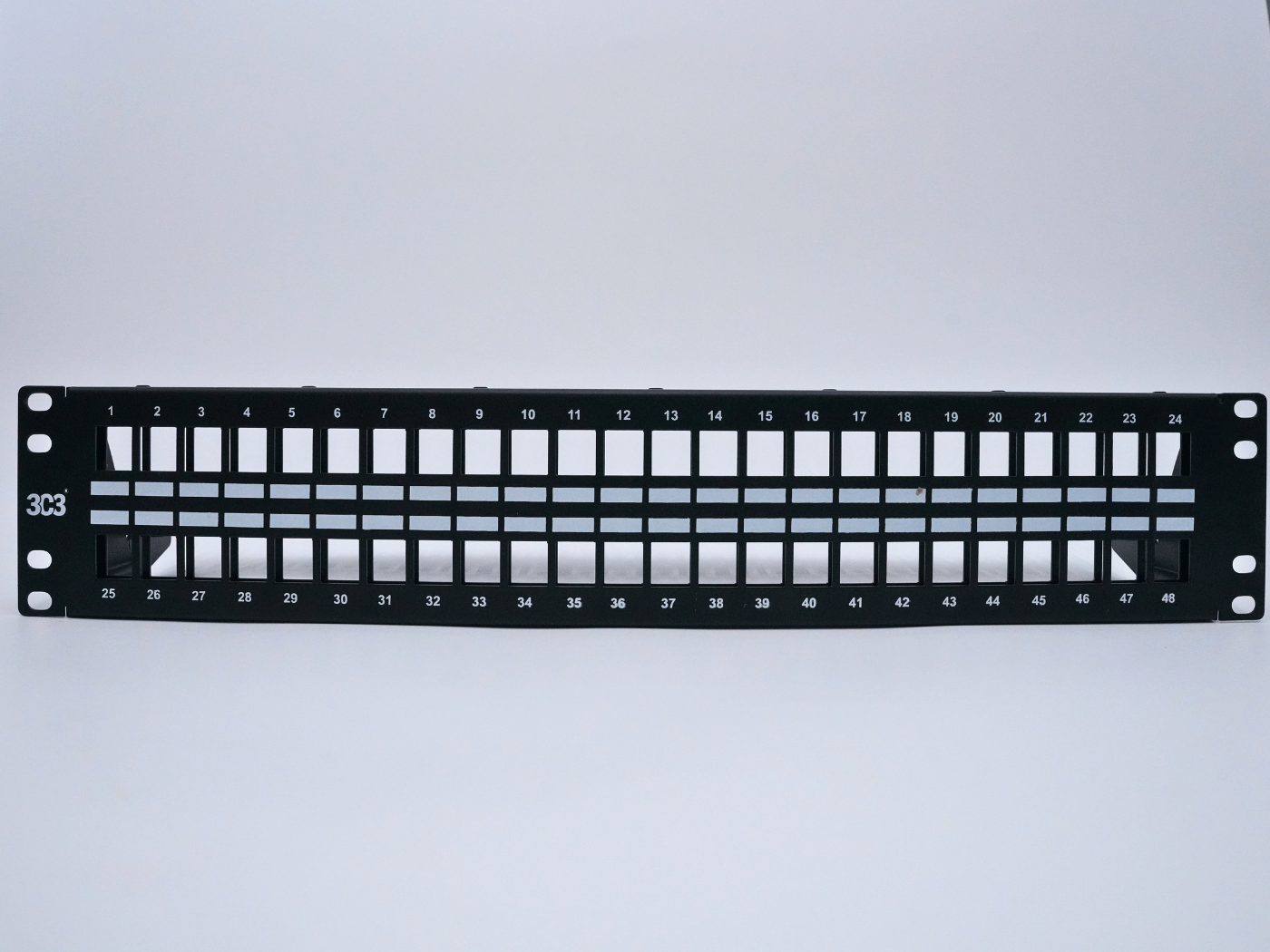 11802 - Category 6 Patch panel- 48 port unloaded image 1