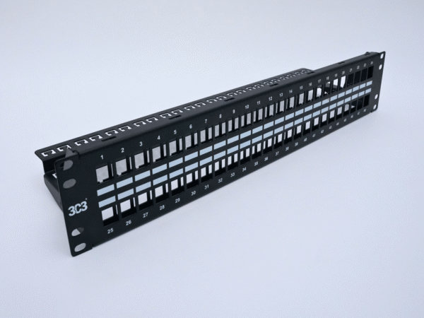 Category 6 Patch panel- 48 port unloaded - Image 4