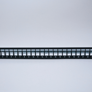 Category 6A Straight shielded  Patch Panel UnLoaded