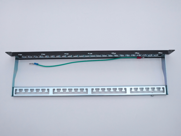 Category 6A Straight shielded  Patch Panel UnLoaded - Image 2