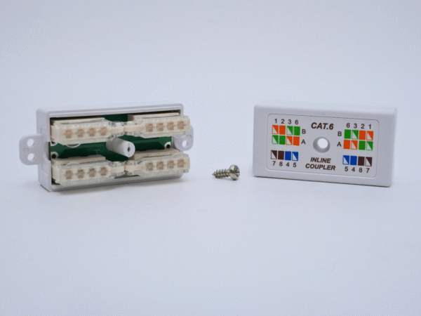 Category 6 Inline Coupler, IDC Termination Unshielded C6 - Image 2