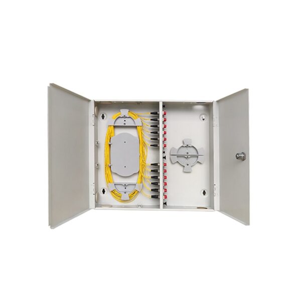 Fiber Panel Wall Mount, Double door, 96F Unloaded
