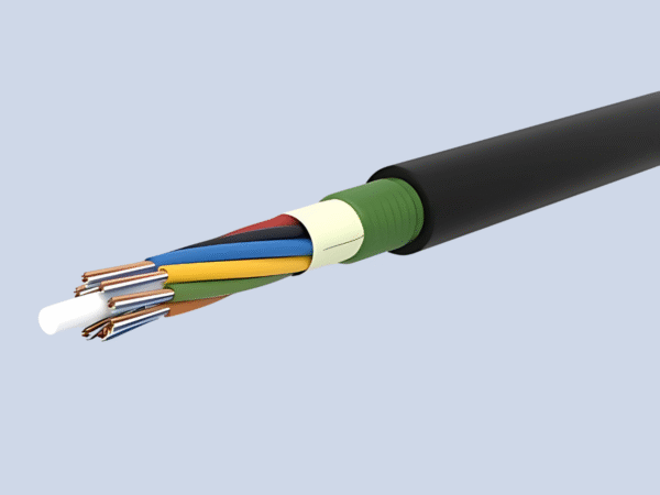 Single Mode Outdoor Armoured Fiber Optic Cable (96F)