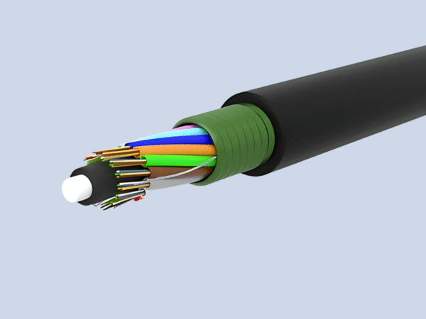 Single Mode Outdoor Armoured Fiber Optic Cable (144F)