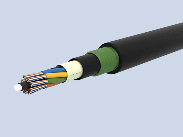 Multimode Direct Burial  Armoured Fiber Optic Cable 96