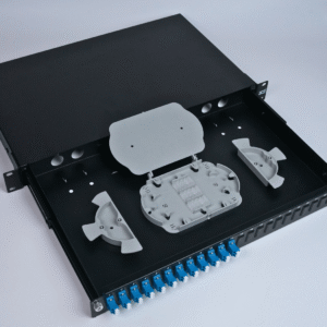 Fiber Patch Panel, Sliding, Single adapter plate