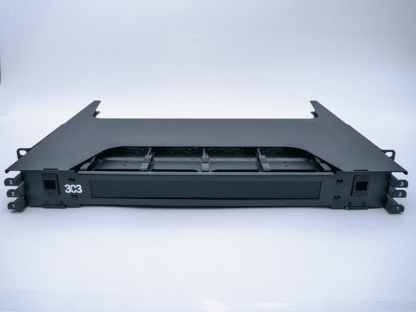 High Density Fiber Panel 144F 1U Unloaded  18 Slot