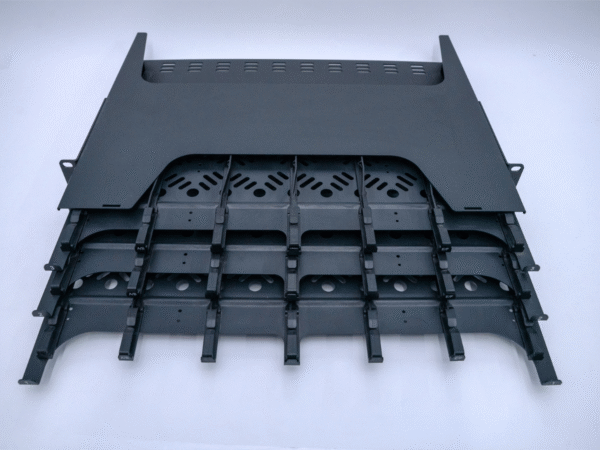 High Density Fiber Panel 144F 1U Unloaded  18 Slot - Image 2