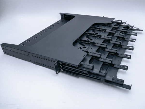 High Density Fiber Panel 144F 1U Unloaded  18 Slot - Image 3