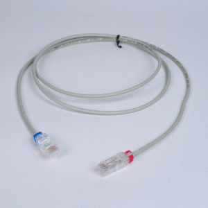 Copper Color changeable clip Slim Patch Cord, C6