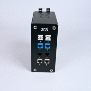 DIN Rail IO Panel Copper