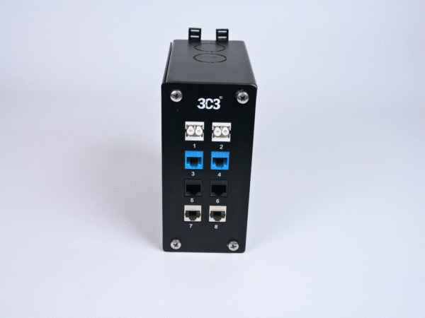 DIN Rail IO Panel Copper