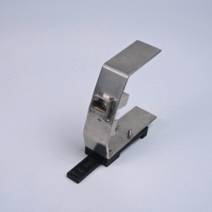 DIN Rail Bracket  for Unshielded/Unshielded Keystone Jack