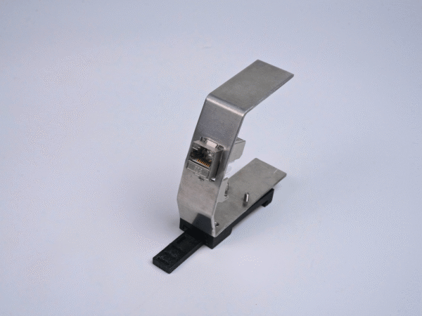 DIN Rail Bracket  for Unshielded/Unshielded Keystone Jack