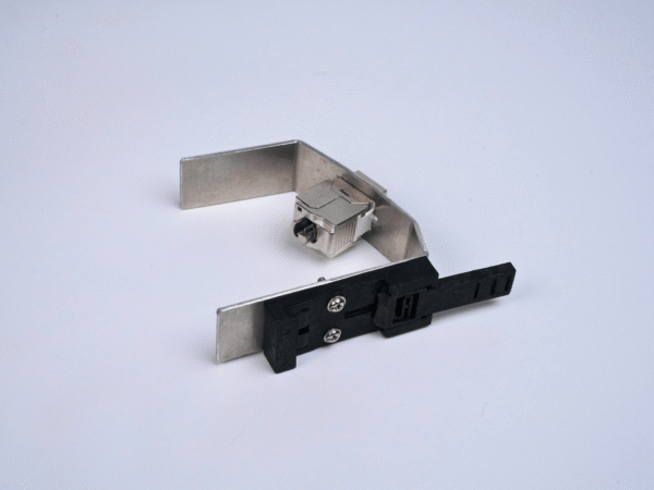 DIN Rail Bracket  for Unshielded/Unshielded Keystone Jack - Image 2